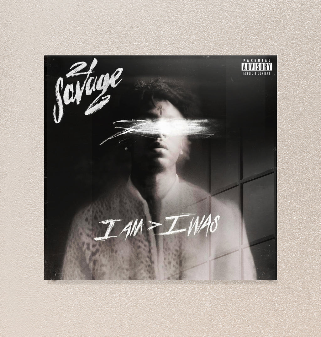 I AM > I WAS Acrylic Plaque | Album Cover Poster