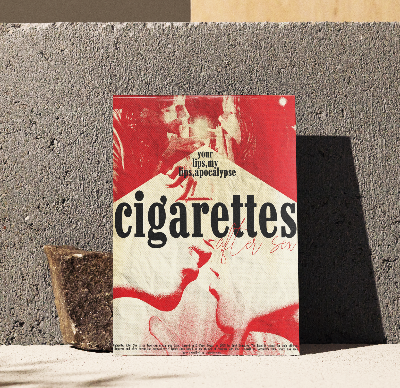 Cigarettes After Sex Poster | Premium Matte 300 GSM