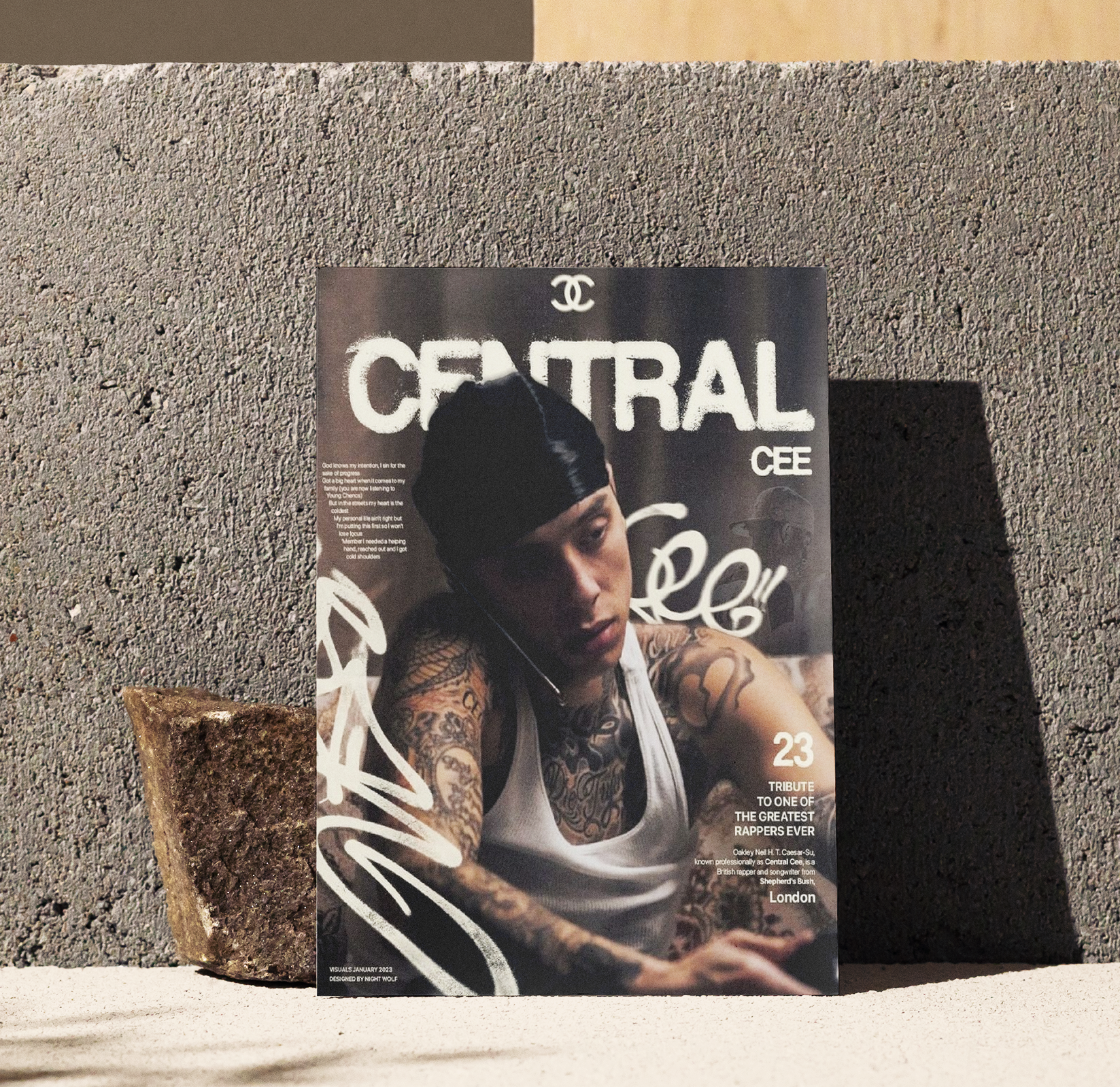 Central Cee Poster | Premium Matte 300 GSM