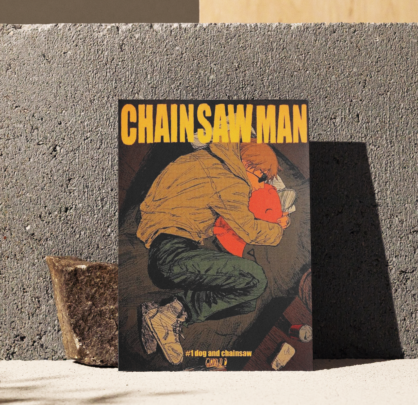 Chainsaw Man 1 Poster | Premium Matte 300 GSM