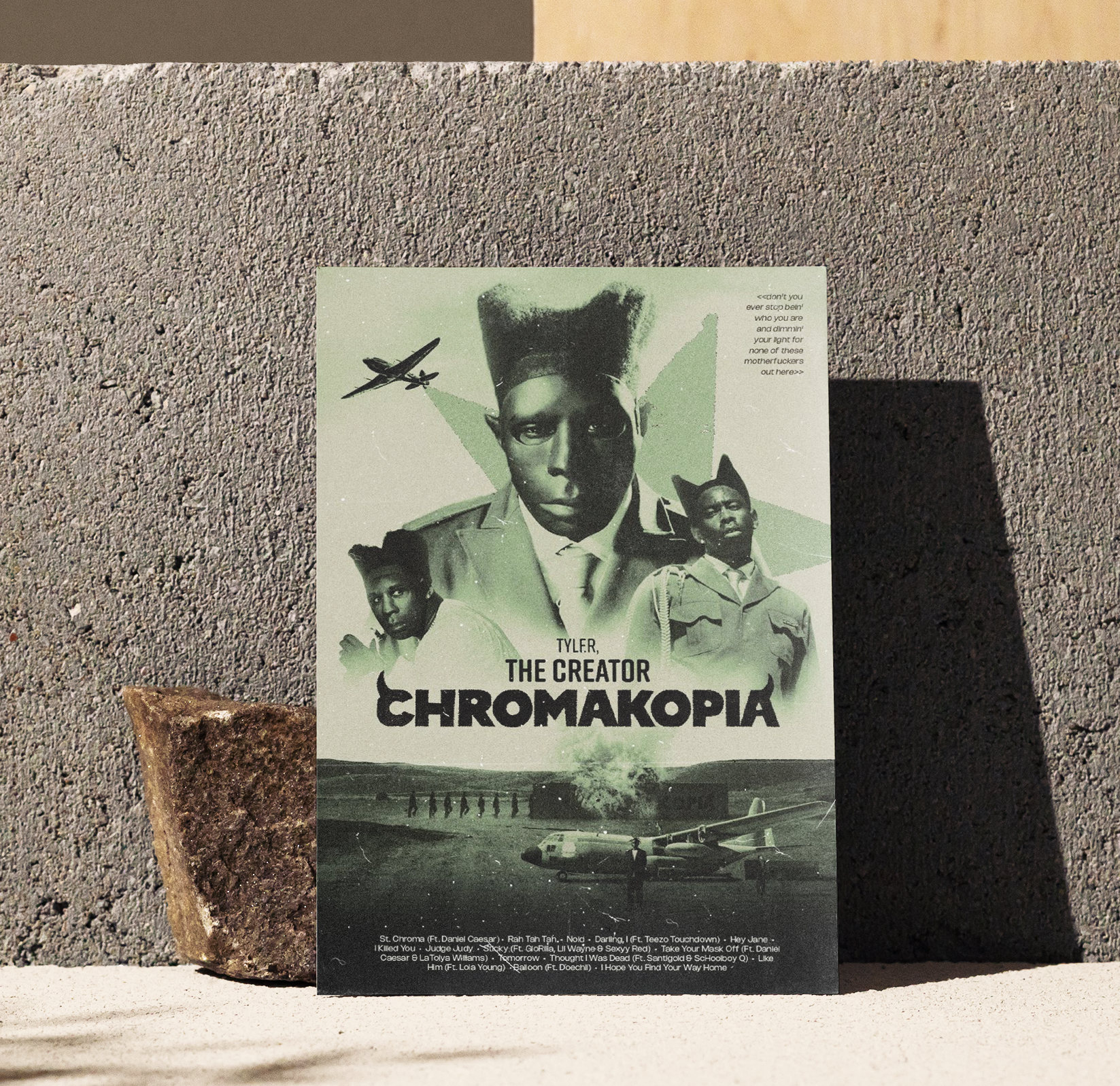 Chromakopia Poster | Premium Matte 300 GSM