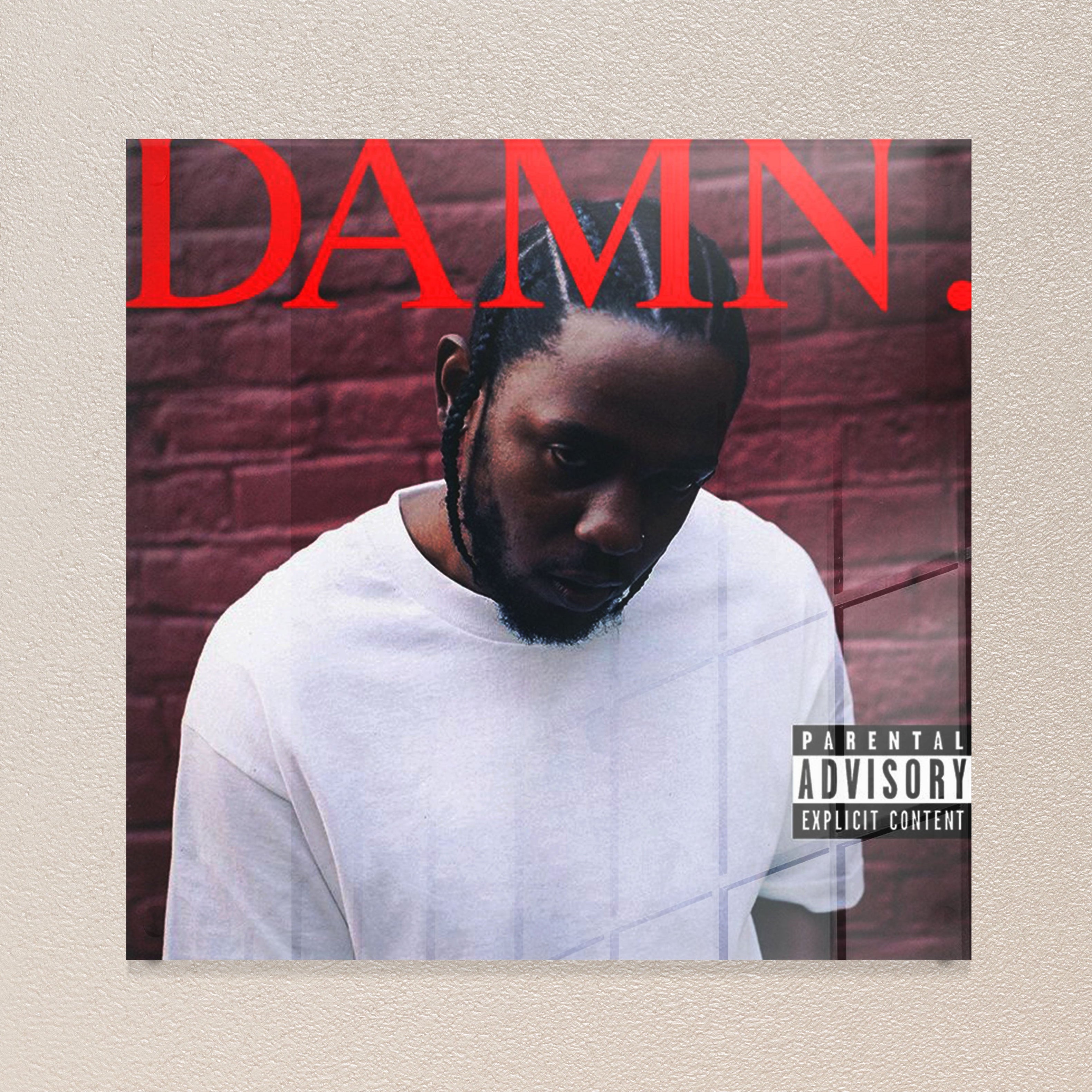 DAMN Acrylic Plaque | Album Cover Poster