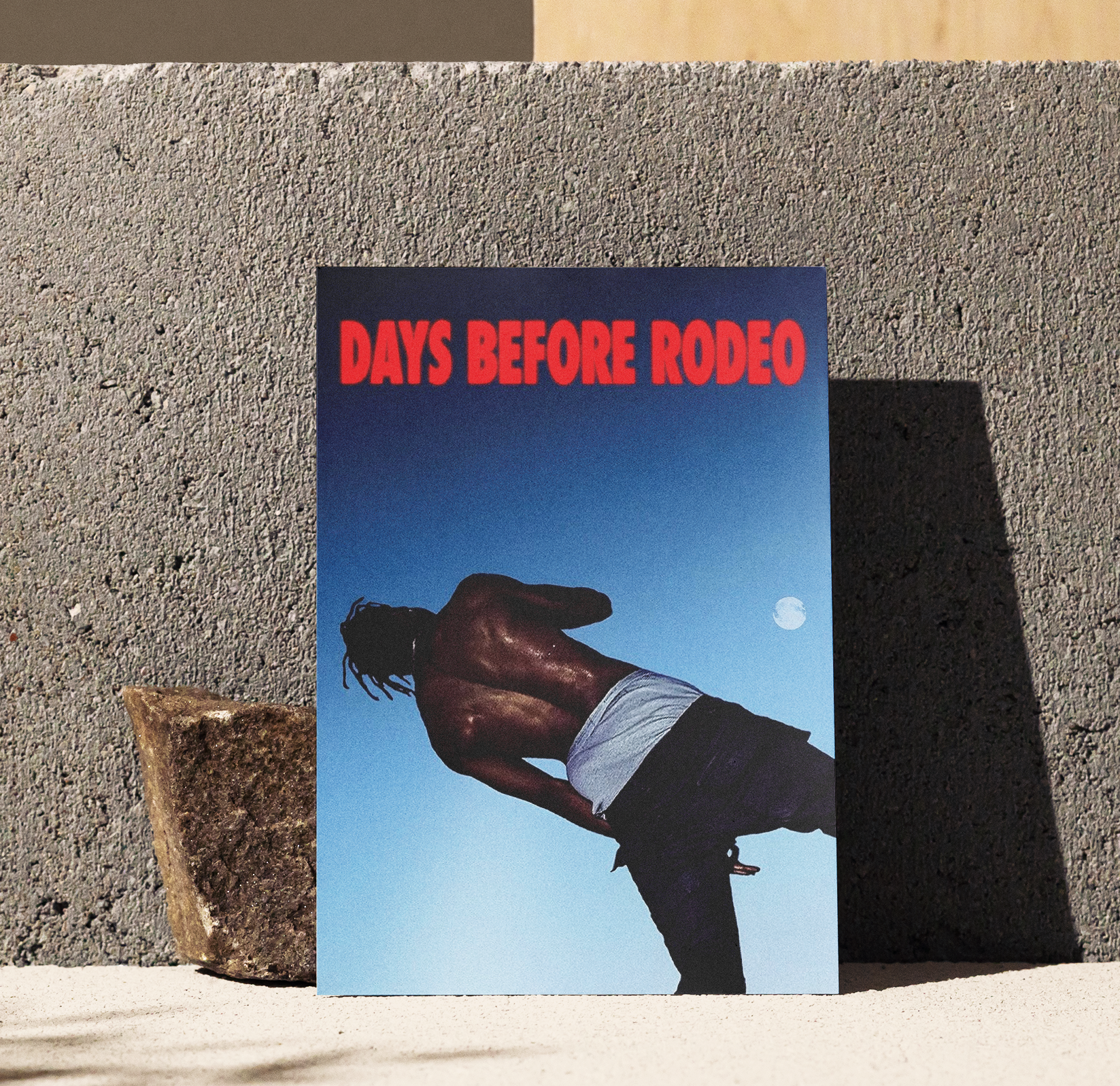 Travis Scott Days Before Rodeo Poster | Premium Matte 300 GSM