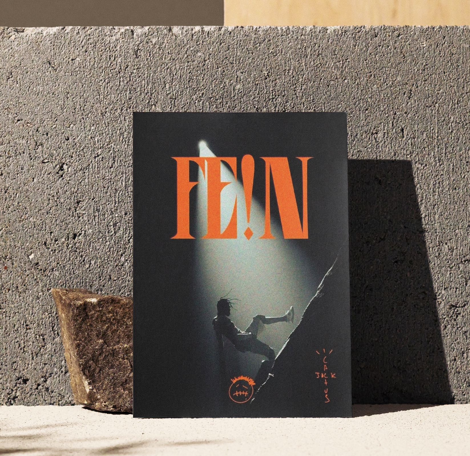 Travis Scott FEIN Poster | Premium Matte 300 GSM