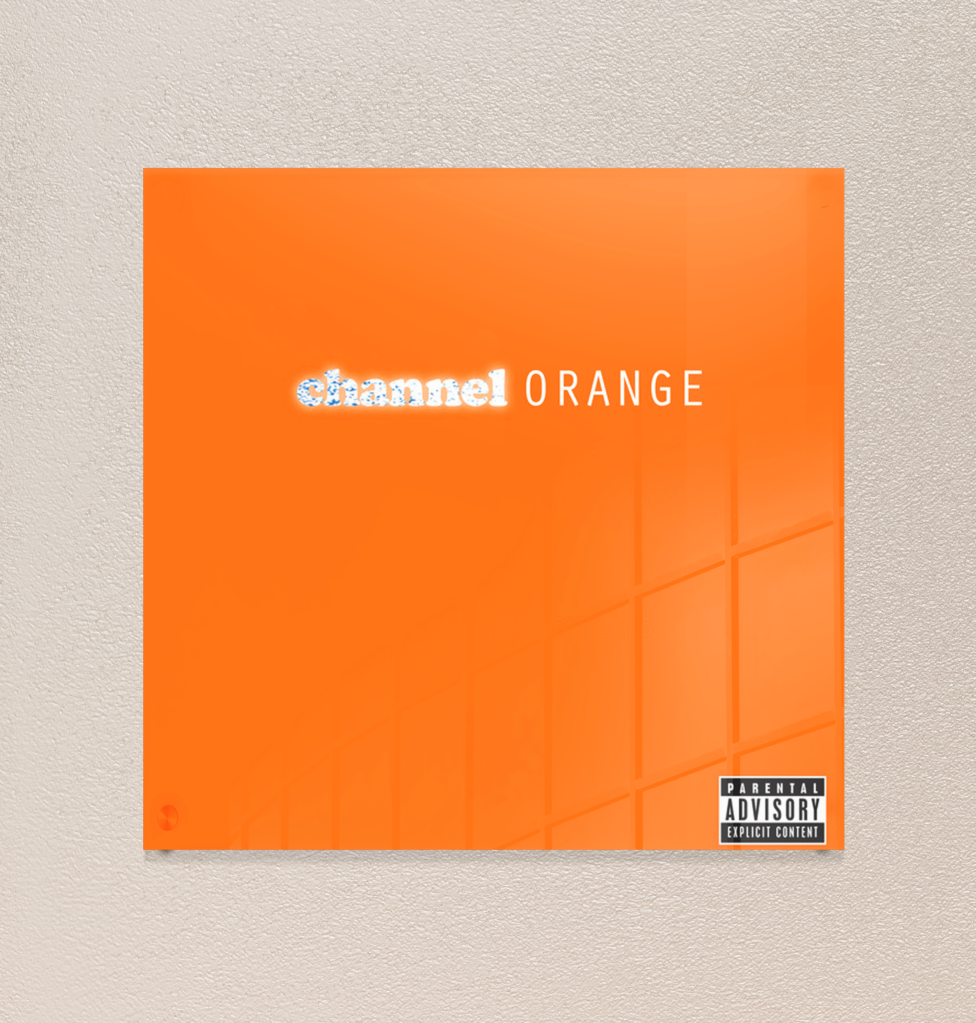 Channel ORANGE Acrylic Plaque | Album Cover Poster
