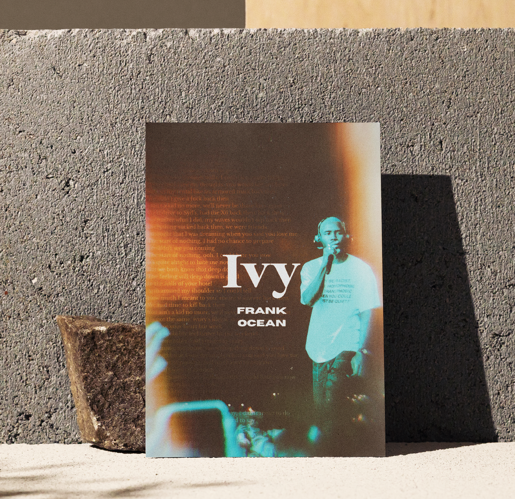 Frank Ocean Ivy Poster | Premium Matte 300 GSM