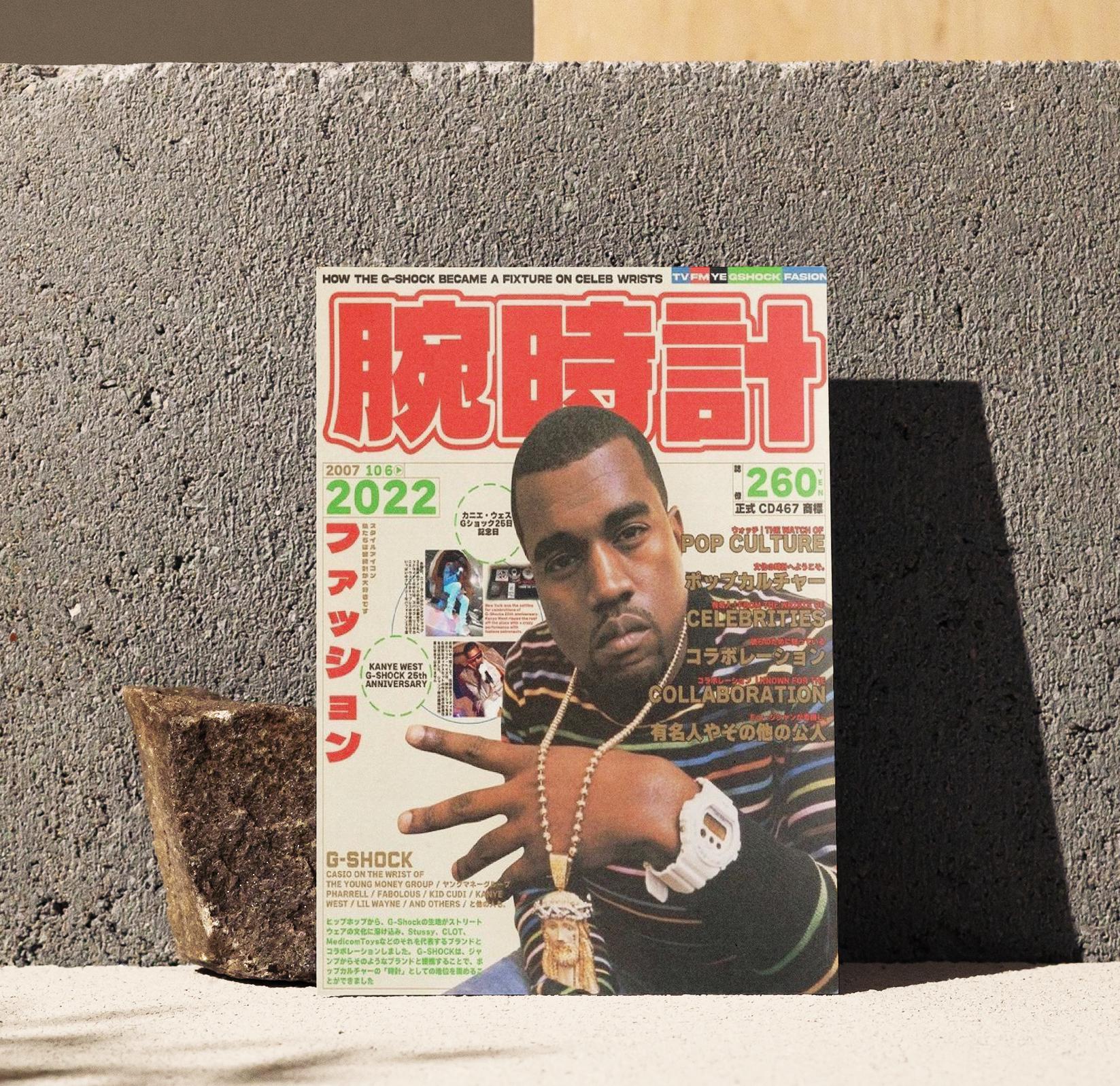 Kanye Poster | Premium Matte 300 GSM