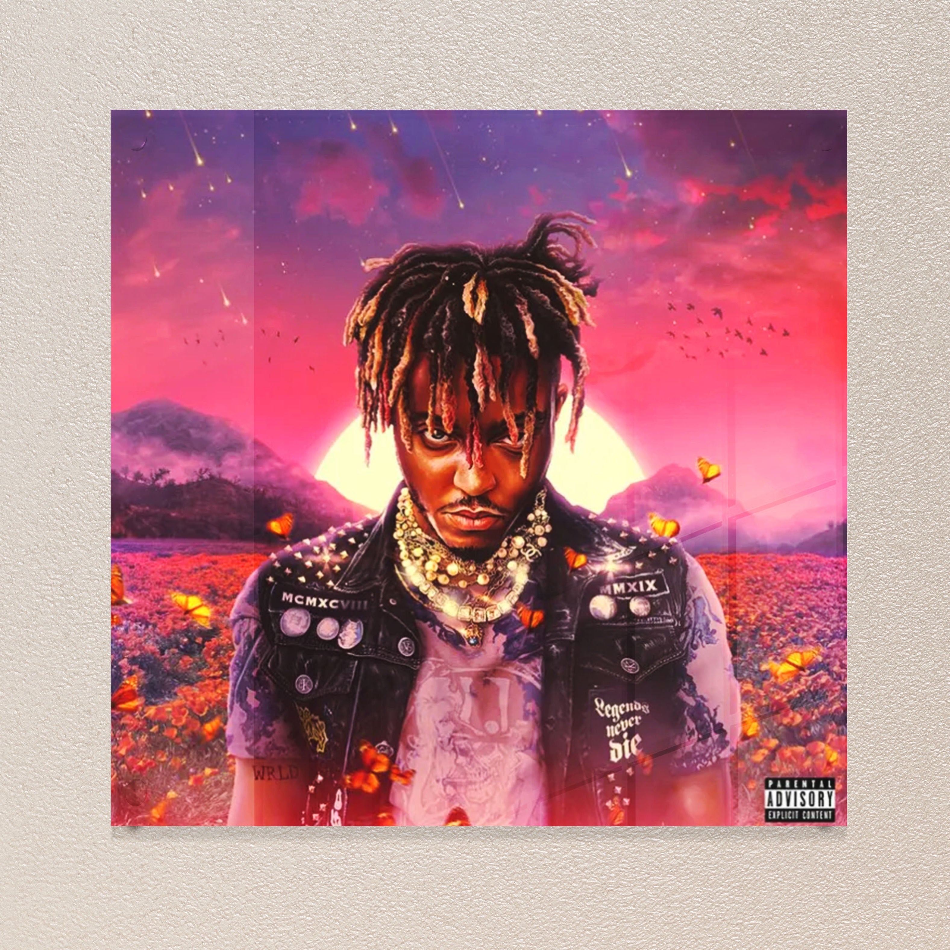 Legends Never Die Acrylic Plaque | Album Cover Poster