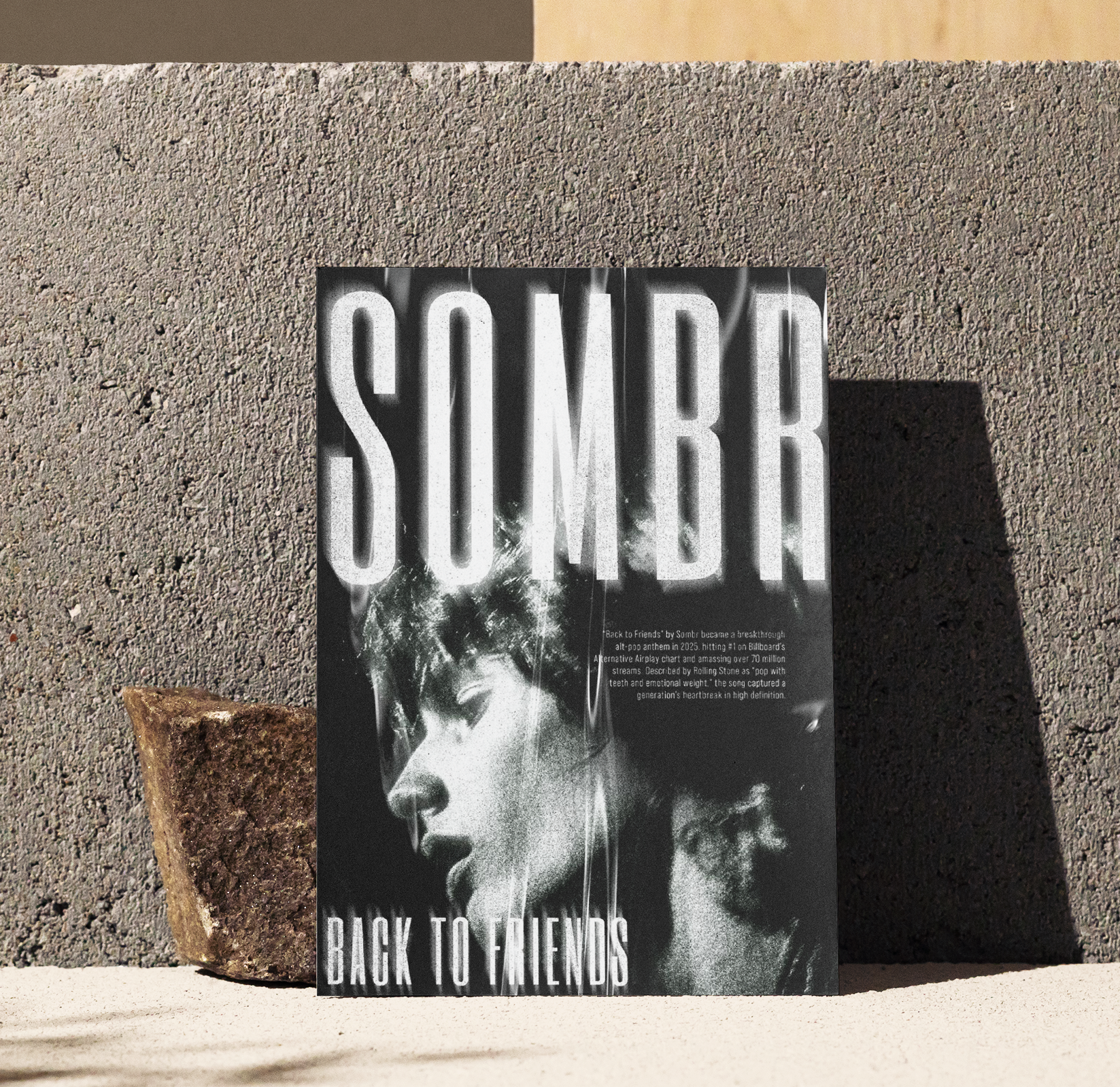 Sombr Poster | Premium Matte 300 GSM