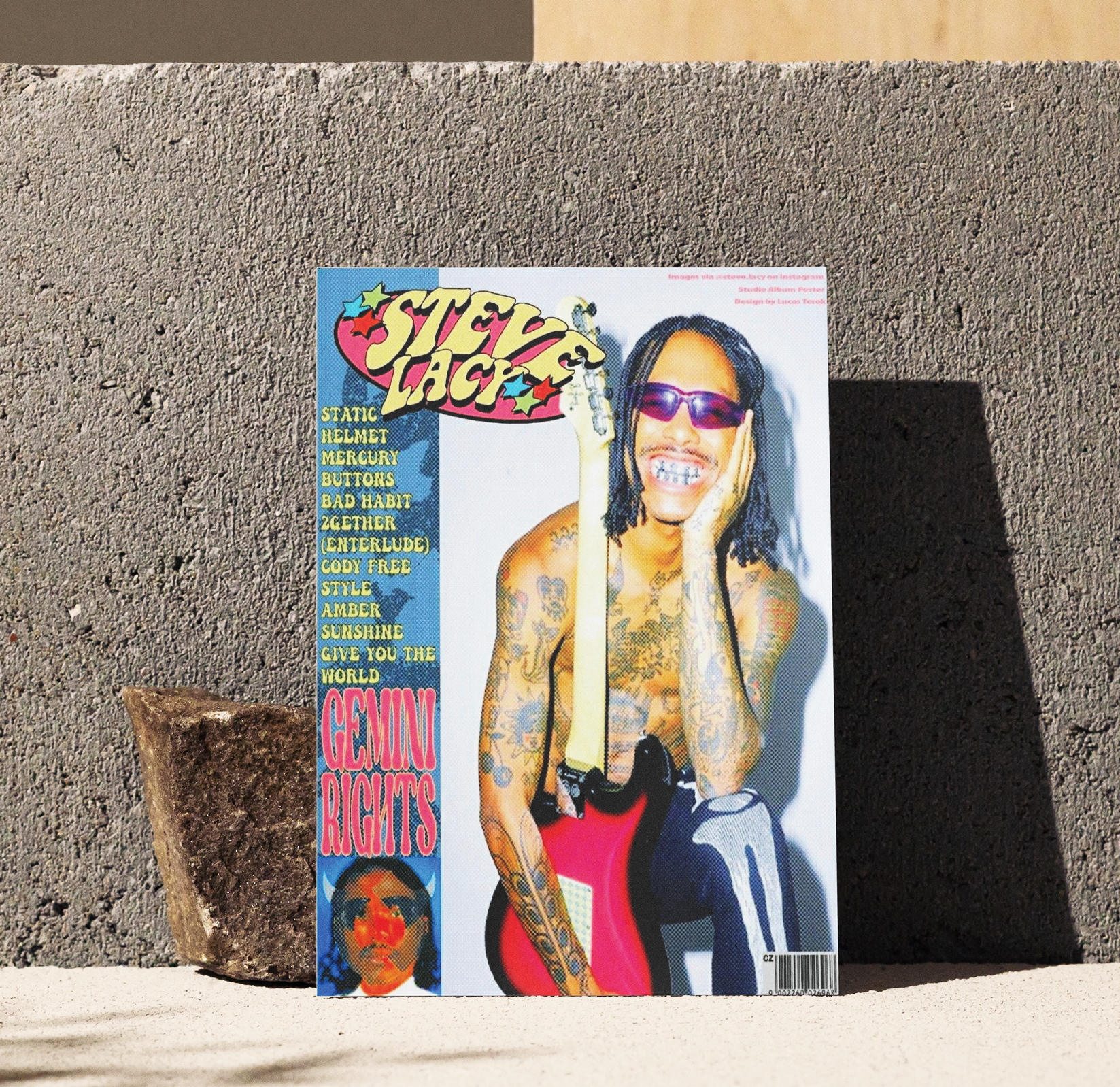 Steve Lacy Poster | Premium Matte 300 GSM