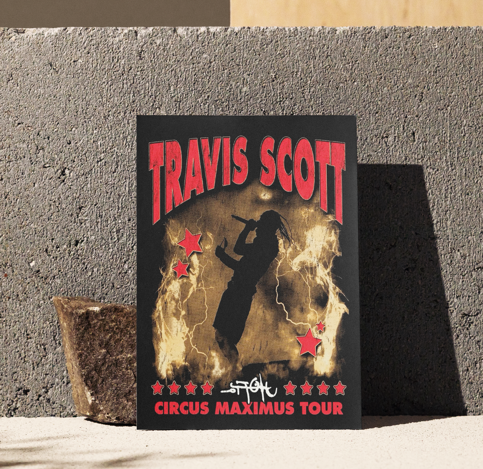 Travis Scott Circus Maximus Tour Poster | Premium Matte 300 GSM