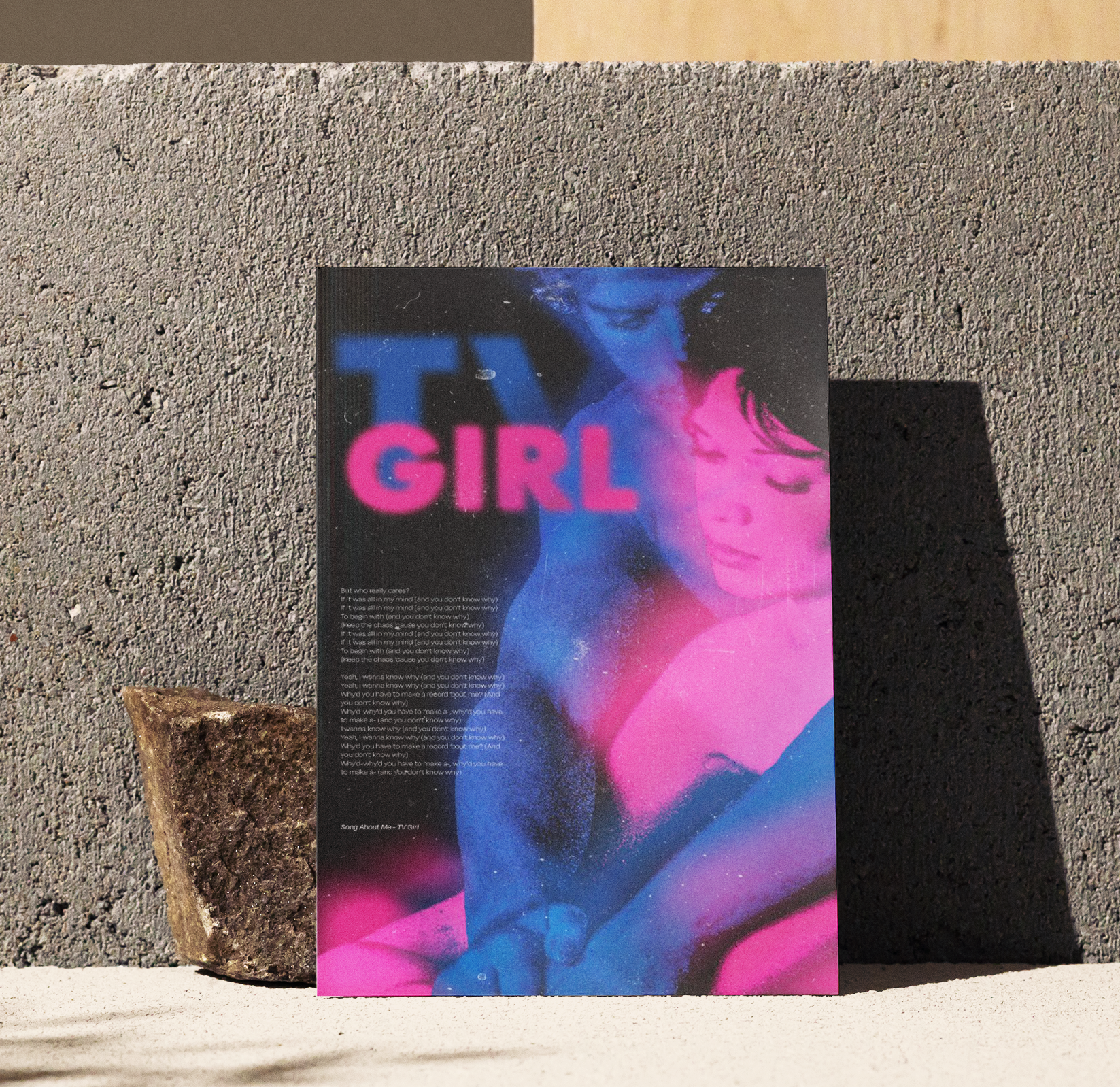 Tv Girl Poster | Premium Matte 300 GSM